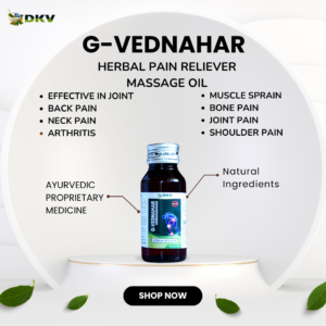 G-VEDNAHAR Herbal Pain Reliever Massage Oil